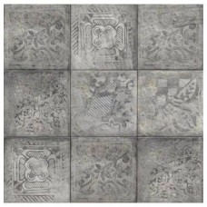 Декор сатинированная Forli Borghese 20x20 9мм  серый Mainzu