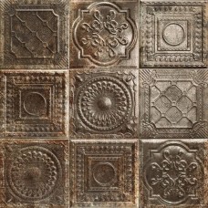 Декор глянцевая Tin-Tile Rusty Nero 20x20 9мм коричневый Mainzu Декор глянцевая Tin-Tile Rusty Nero 20x20 9мм коричневый Mainzu
