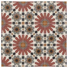 Декор матовая Zellige Medina 20x20 9мм  коричневый Mainzu