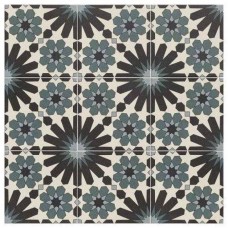 Декор матовая Zellige Tanger 20x20 9мм  серый Mainzu