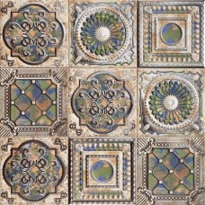 Декор глянцевая Anticatto Color Mix 20x20 9мм  бежевый Mainzu