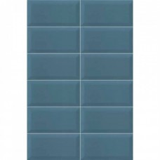 Керамическая плитка глянцевая Plus Bissel Blu-Grey 20x10 10мм  синий Mainzu