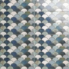 Декор глянцевая Bellagio Rev. Escama Blu 30x10 8мм синий Mainzu Декор глянцевая Bellagio Rev. Escama Blu 30x10 8мм синий Mainzu