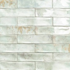 Керамическая плитка глянцевая Bayonne Green 30x8 8.3мм  зеленый Mainzu