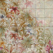 Панно глянцевая Bangkok Mural 90x90 9мм  многоцветный Mainzu