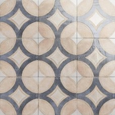 Декор матовая Fondant Decor Blanc Matt 20x20 10мм  бежевый Mainzu