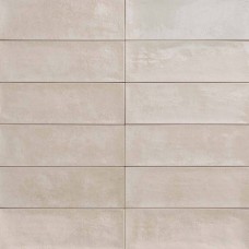 Керамическая плитка глянцевая Village Shoji 30x10 7.8мм  бежевый Mainzu