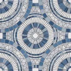 Керамогранит матовая Halo Aurora 20x20 8мм  синий Mainzu