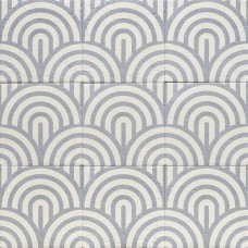 Керамогранит матовая Four Seasons PT03853 Decor Blue Three 20x20 8.3мм  голубой Mainzu