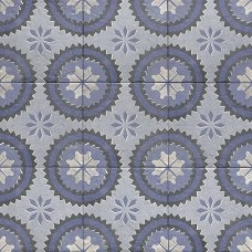 Декор матовая Four Seasons PT03840 Decor Water 20x20 8.3мм  голубой Mainzu