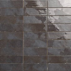 Керамическая плитка глянцевая Korfu PT03982 Black 20x7 7.3мм черный Mainzu Керамическая плитка глянцевая Korfu PT03982 Black 20x7 7.3мм черный Mainzu