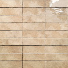 Керамическая плитка глянцевая Korfu PT03977 Amber 20x7 7.3мм  бежевый Mainzu