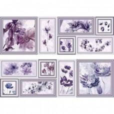 Декор глянцевая Genova Decor Memories Lila-2 75x50 9мм фиолетовый Mallol Декор глянцевая Genova Decor Memories Lila-2 75x50 9мм фиолетовый Mallol