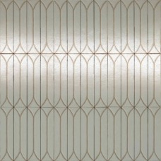 Керамогранит глянцевая Terramater MPM6 Dune Struttura 3D Losanga Lux 38x9 13.5мм  бежевый Marazzi Italy