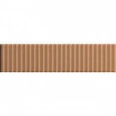 Керамическая плитка матовая Biscuit 4100603 Strip Terra 20x5 9мм  коричневый 41ZERO42