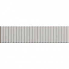 Керамическая плитка матовая Biscuit 4100602 Strip Bianco 20x5 9мм  белый 41ZERO42