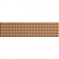 Керамическая плитка матовая Biscuit 4100611 Stud Terra 20x5 9мм  коричневый 41ZERO42