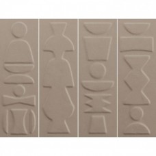 Керамическая плитка матовая Nok 4101223 Totem Taupe 20x7 8.5мм  коричневый 41ZERO42