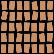 Мозаика матовая Nok 4101233 Boogie Terra 30x30 9мм  оранжевый 41ZERO42