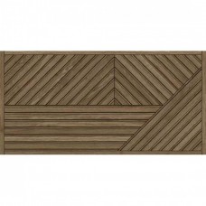 Керамическая плитка матовая Studio Laths Walnut 120x60 8.2мм  коричневый Argenta