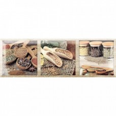 Декор глянцевая Exquisit Decor B 30x10 9мм  бежевый Monopole