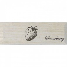 Декор глянцевая Fruit Decor Creta Strawberry 30x10 9мм  бежевый Monopole