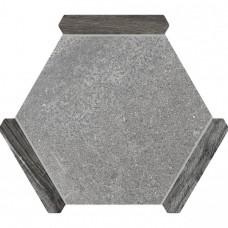 Керамогранит матовая Avant Sacramento Gris Ebano 25x22 8мм  серый Monopole