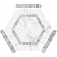 Керамогранит матовая Avant Ibiza White 25x22 8мм  серый Monopole