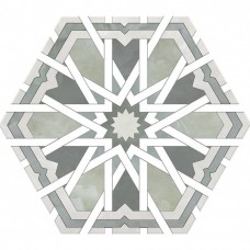 Керамогранит матовая Radiant Sage 24x20 8мм  зеленый Monopole