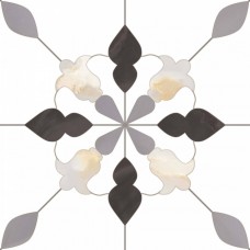 Керамогранит матовая Aramis Carbon 19x19 8мм  серый Monopole