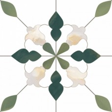 Керамогранит матовая Aramis Esmeralda 19x19 8мм  зеленый Monopole