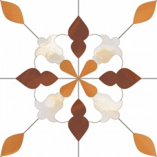 Керамогранит матовая Aramis Ambar 19x19 8мм  коричневый Monopole