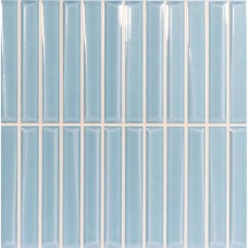 Керамическая плитка глянцевая Melody Sky 20x20 8.5мм  голубой Monopole