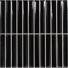 Керамическая плитка глянцевая Melody Black 20x20 8.5мм черный Monopole Керамическая плитка глянцевая Melody Black 20x20 8.5мм черный Monopole