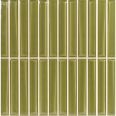 Керамическая плитка глянцевая Melody Olive 20x20 8.5мм  зеленый Monopole