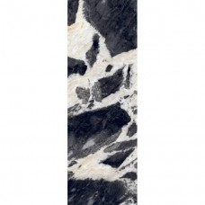 Керамогранит глянцевая Levante Nero Polished 240x80 15мм  черный Motto