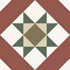 Керамогранит матовая Kompas Vetro 20x20 10мм  красный Nanda Tiles