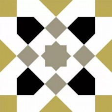 Керамогранит матовая Metropolis Alton 20x20 10мм  желтый Nanda Tiles