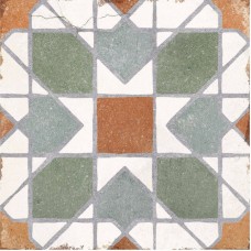 Керамогранит матовая Andalusia Teulet 20x20 10мм  многоцветный Nanda Tiles