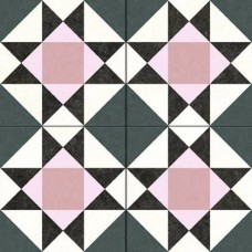 Керамогранит матовая Hidraulicos Penta Pink Pre 45x45 розовый Navarti