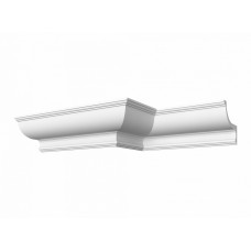 Гладкотянутый карниз Кс-116, 175Hx200мм