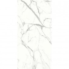 Керамогранит матовая Ultra Marmi UM6S157583 Bianco Statuario Soft R9 150x75 6мм  белый Ariostea