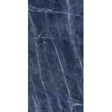 Керамогранит глянцевая Ultra Marmi UM6L157678 Sodalite Blu Lucidato Shiny 6mm 150x75 6мм  синий Ariostea