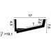 Карниз для скрытой подсветки C352 РОВНЫЙ/FLAT 200x17x8см Карниз для скрытой подсветки C352 РОВНЫЙ/FLAT 200x17x8см