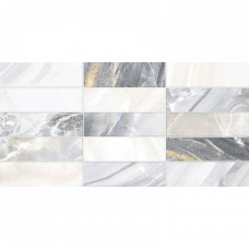 Керамическая плитка глянцевая Amadeo WT36AMD55 Dark Brick 60x30 9мм  белый New Trend