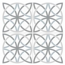 Керамогранит матовая Chic NKR_CH_B_WH_DP Bosham White 45x45 9мм  белый Niceker