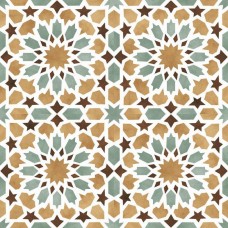 Керамогранит матовая Chic Tanger Yellow 45x45 9мм  многоцветный Niceker