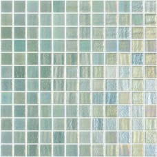 Мозаика глянцевая Glass Pietra Verde Mix Opal (2.5x2.5) 31x31 4.9мм  зеленый Onix