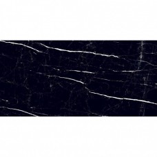 Керамогранит глянцевая Marble MOG602 Black 120x60 9мм  черный Onlygres