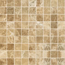Мозаика полированная Stone Emperador Light Pol. (3x3) 31x31 7мм  бежевый Orro Mosaic